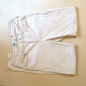 Beige Rockstar super skinny high rise pants from Old Navy size 6